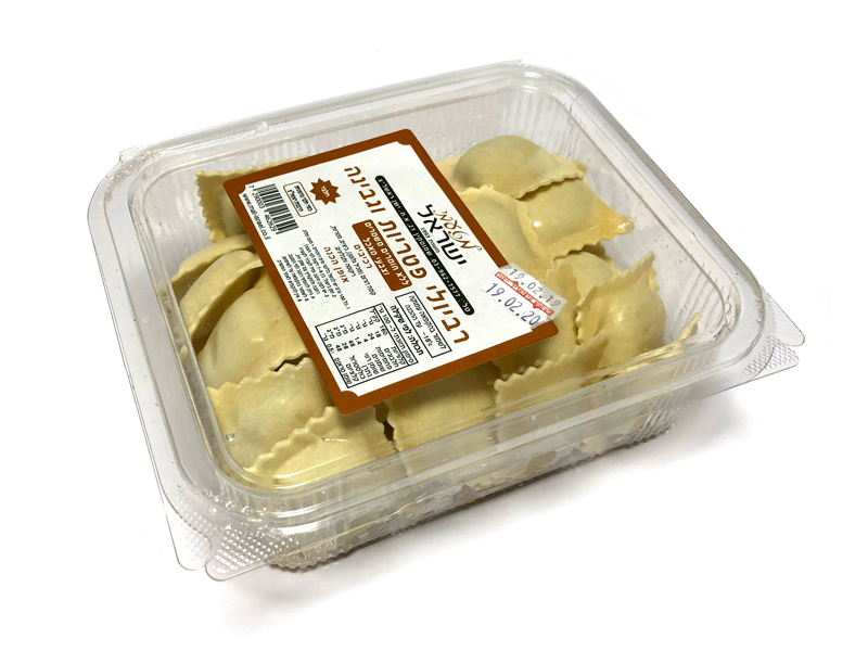 תמונת מוצר רביולי גבינה ופטריות